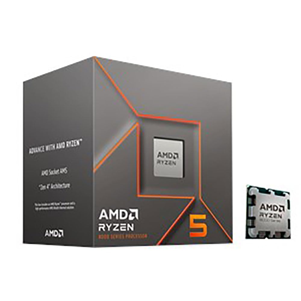 Ryzen 5 8400F – 6 Cores 4.2GHz AM5 – High FPS Gaming CPU con Turbo Power