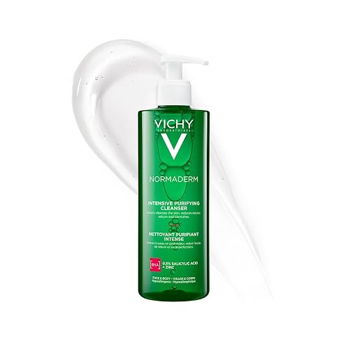Vichy Gel Limpieza Rostro Anti-imperfecciones Normaderm Phytosolution - Reduce brillo e imperfecciones, para piel rasa o propensa al acné