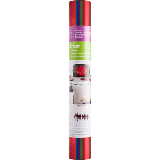 Cricut 2008429 Set vinil Textil Foil, Multicolor, 30x30cm - 4 Piezas