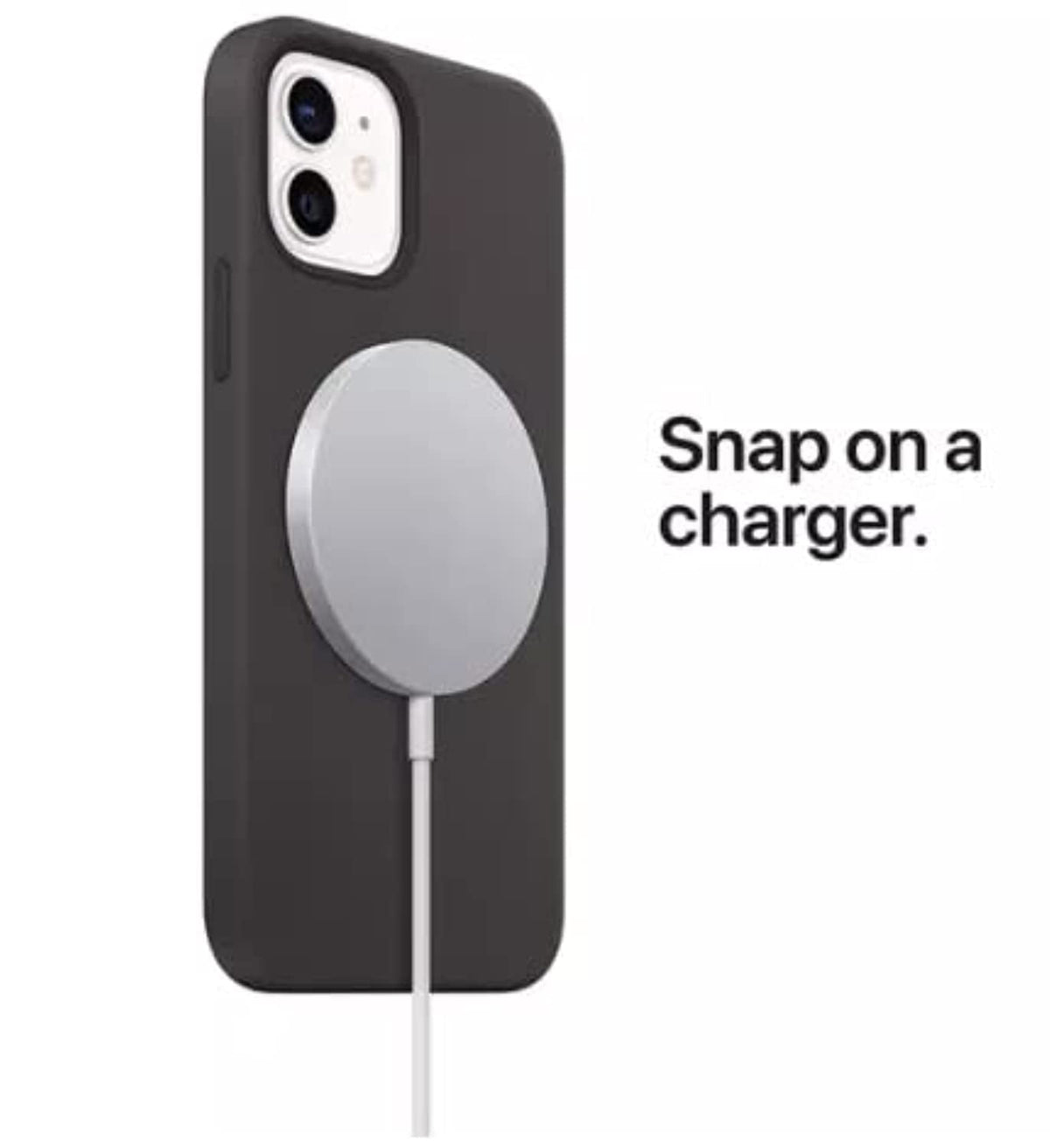 Cargador inalámbrico magnético rápido QI de 15 W con USB-C Compatible con Cargador inalámbrico MagSafe para iPhone 13/13 Mini/13Pro/13Pro MAX/iPhone 12/12 Mini/12Pro MAX