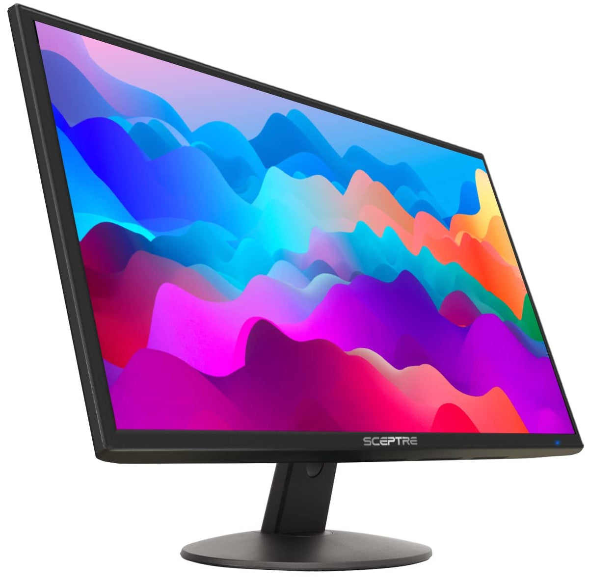 Sceptre New 22 Inch 1080p LED Monitor 1920 x 1080 75Hz HDMI x2 VGA 99% sRGB Build-in Speakers, Blue Light Shift Machine Black (E22 Series)