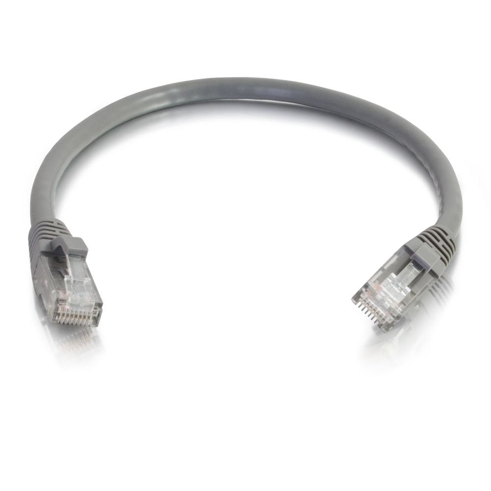 C2G Cable de Red Cat5e Patch, Varios Colores y Tamaños - Grey - 15 Pies