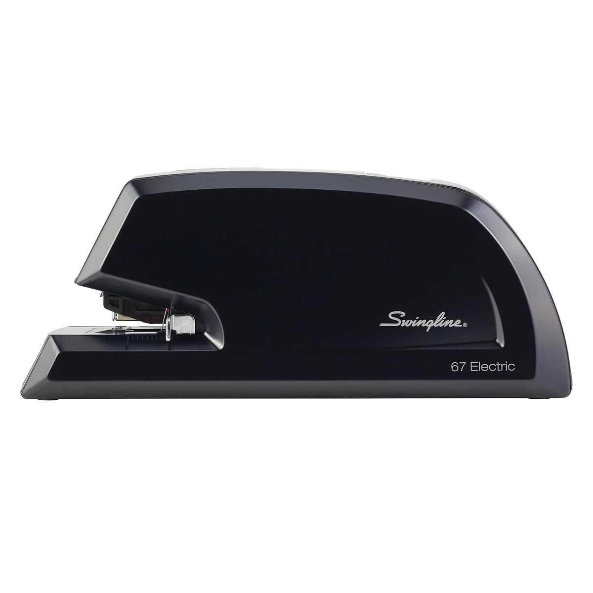 Swingline 06701 Grapadora eléctrica comercial resistente, capacidad de 20 hojas, metal, negro