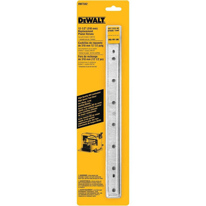 DEWALT Cuchilla de 12-1/2 Pulgadas para Cepillo Canteador (3 piezas) DW7342