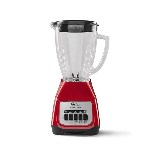 Oster Licuadora ® Con Vaso De Vidrio Y Dos Velocidades Más Pulso