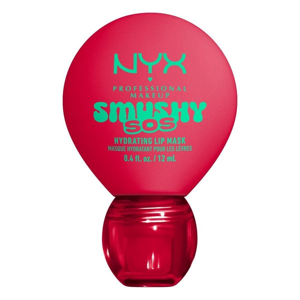 NYX Professional Makeup Smushy SOS Mascarilla Hidratante para Labios - Red-Y-2-Chill