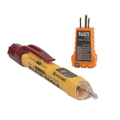 KLEIN TOOLS NCVT2PKIT | Kit De Prueba Eléctrica | NCVT | Receptáculo