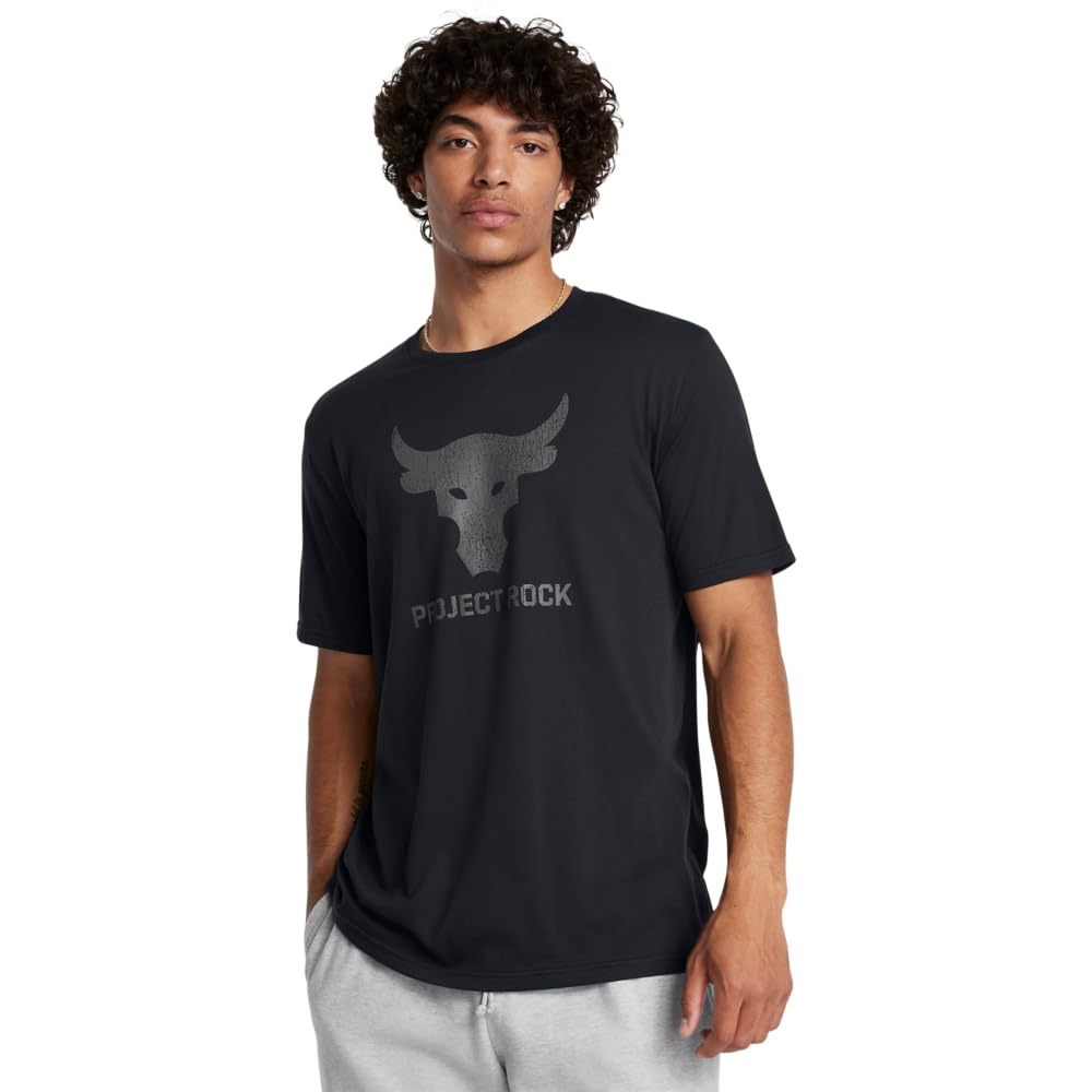 Under Armour Project Rock Payoff - Playera de Manga Corta para Hombre