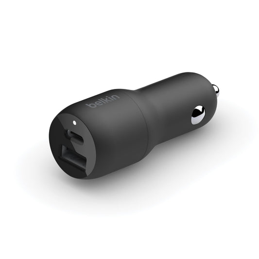 Belkin CCB004btBK Cargador Doble para Automóvil con Pps de 37 W, Negro
