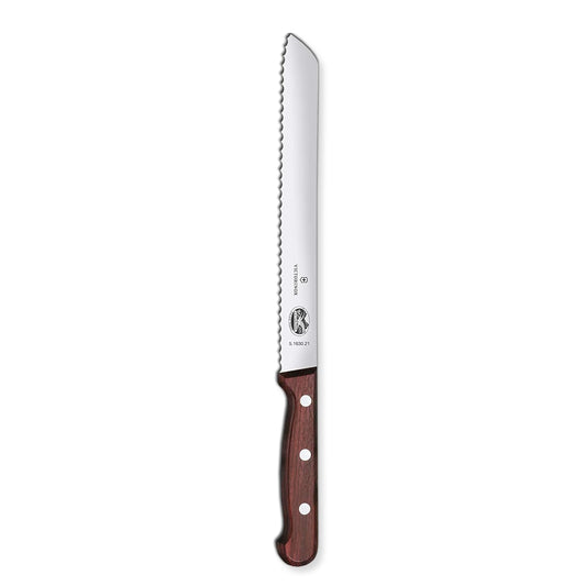 Victorinox 5.1630.21G Rosewood Cuchillo Para Pan, 21 cm, En Caja, Madera