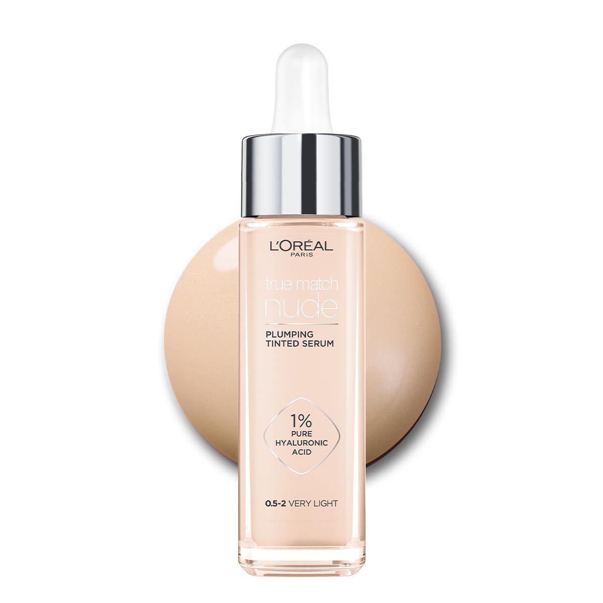 L'Oréal Paris True Match Sérum Rellenador con Color, 30 ml - 0.5-2 Very Light - Serum Rellenador