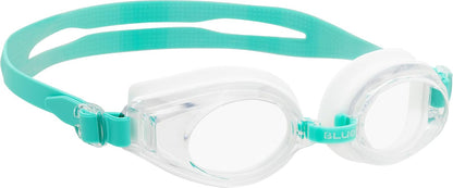 CRESSI Bliss Swim Goggles Adultos unisex - 10 cm (W) x 24 cm (L) x 5 cm (H) - Blanco - Verde Aqua