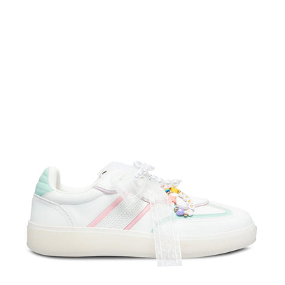 Steve Madden Tenis JSIENNA White Multi Tenis para niña