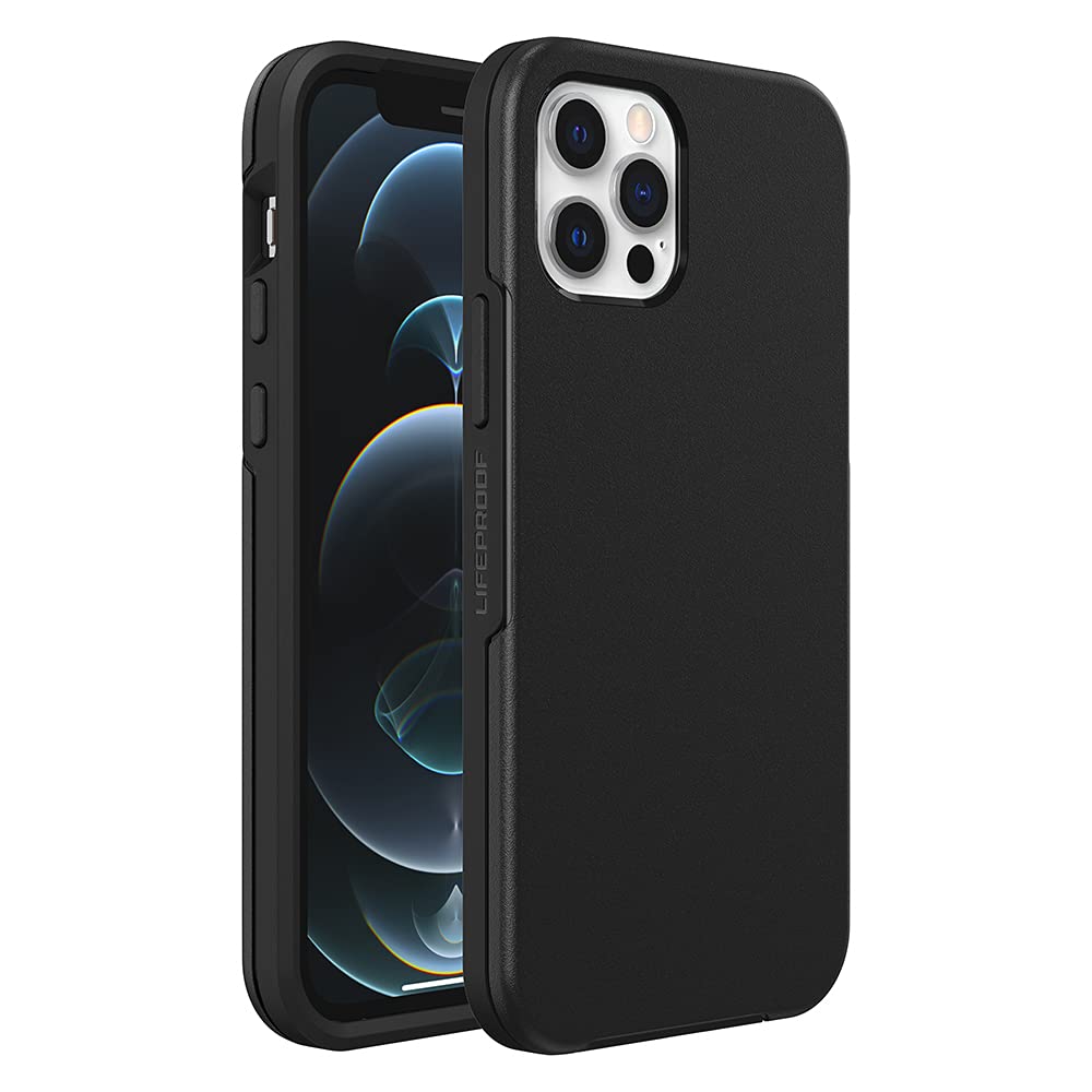 LifeProof See Series - Funda con MagSafe para iPhone 12 y iPhone 12 Pro, Color Negro