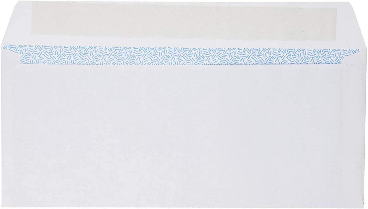 Mead Sobres de Seguridad Blancos con Cierre Autoadhesivo Press-It Seal-It, Impresión Interna de Privacidad, Tamaño Carta / #10 (24 x 10.4 cm), Paquete de 45 Piezas. 919440 (75026)
