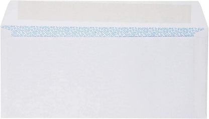 Mead Sobres de Seguridad Blancos con Cierre Autoadhesivo Press-It Seal-It, Impresión Interna de Privacidad, Tamaño Carta / #10 (24 x 10.4 cm), Paquete de 45 Piezas. 919440 (75026)