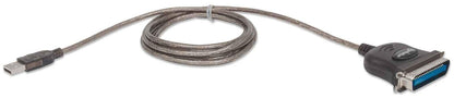Manhattan CB-462 Convertidor USB A Cen36 1.8M En Bolsa,