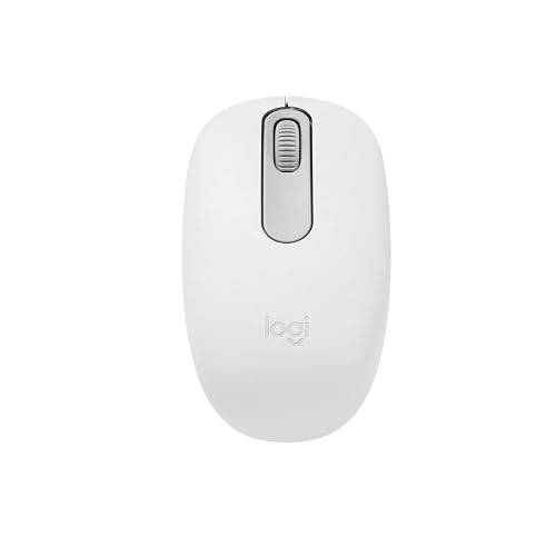 Logitech M196, Mouse inalámbrico Bluetooth, Mouse Compacto y portátil para laptops, Tablets y más, batería con duración de 12 Meses, Compatible con PC y Mac, Windows y macOS - Blanco