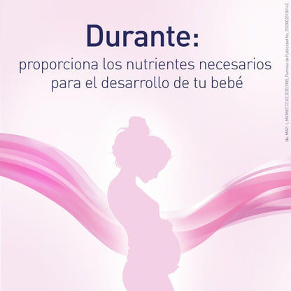 Elevit Embarazo y Lactancia, Multivitamínico con Ácido Fólico y Hierro, Ayuda el Sano Desarrollo de los Órganos de tu Bebe, Vitaminas para Mujer y Bebé, 30 Tabletas