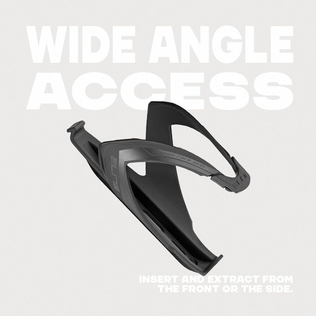 Elite Custom Race Bottle Cage Black 2016
