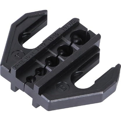 Klein Tools 3006CR Herramienta de crimpado para terminales no aislados, crimpadora de carraca, alambre de cobre trenzado de 10 a 22 AWG, ciclo completo, 5 cavidades
