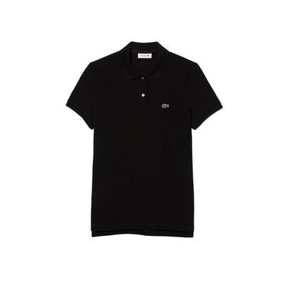 Lacoste Polo de Petit Piqué Suave con Corte Regular para Mujer