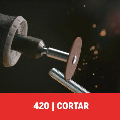 Dremel 420 Disco de Corte 15/16 Pulgadas para Metales, 20 Piezas