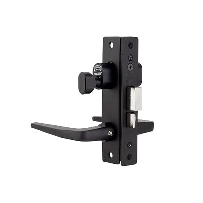 Phillips Cerradura Modelo Slim 549 Manija Delgada Para Puerta De Aluminio Negro