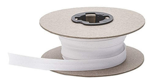 Pearl Quilt Binding, 25 yd, White