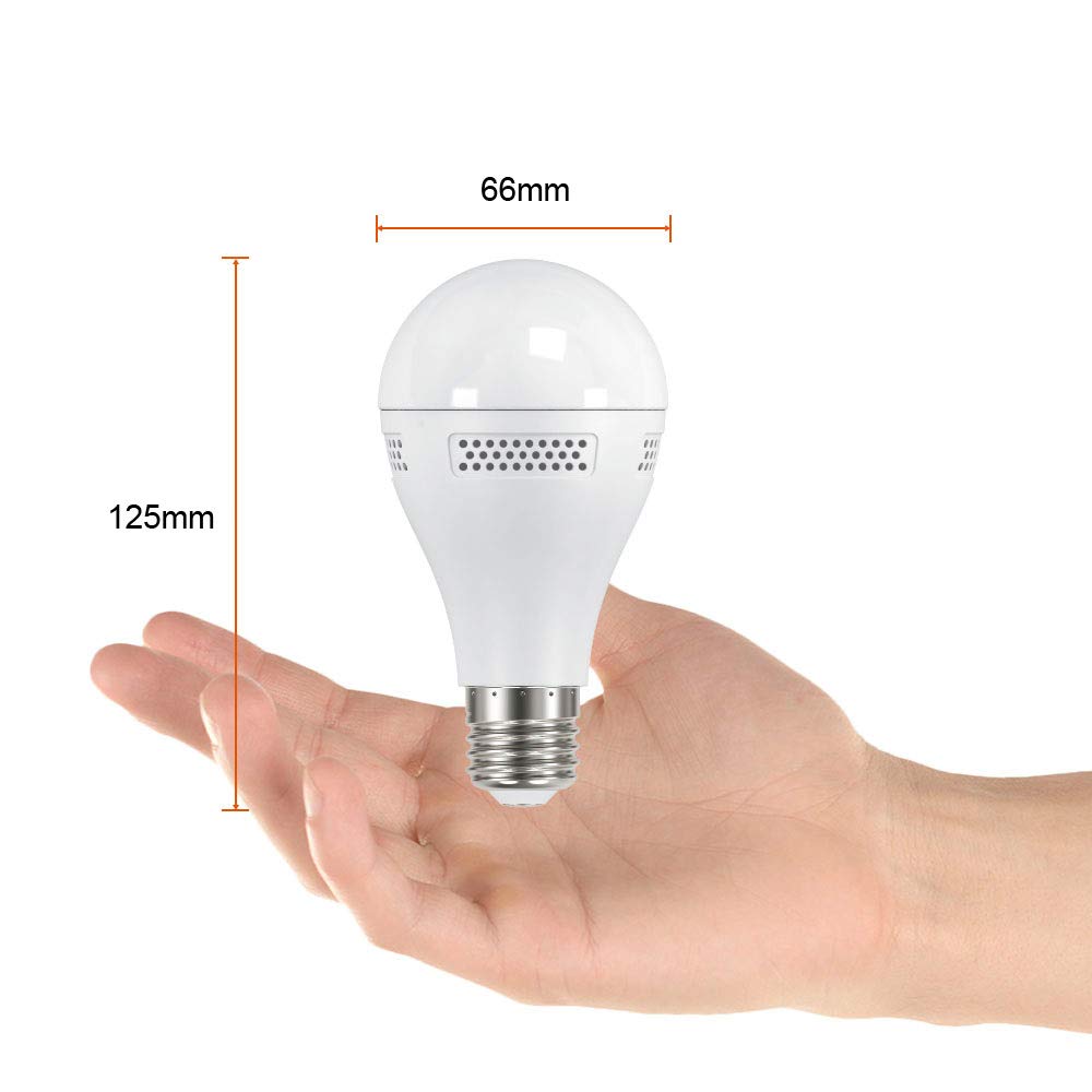 Tecnolite Foco LED con Bocina Integrada, Luz Suave Cálida, Tecnolite A19SB-LED/001/30
