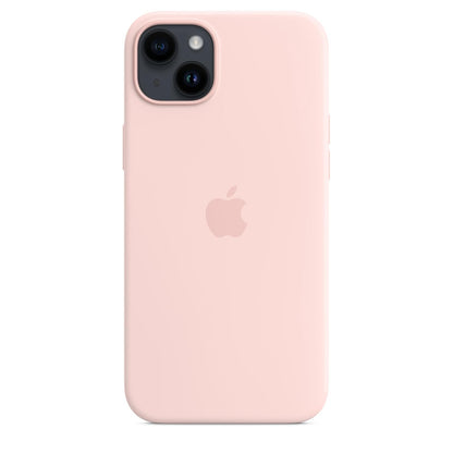 Funda de silicón con MagSafe para el iPhone 14 Plus - Rosa Vintage
