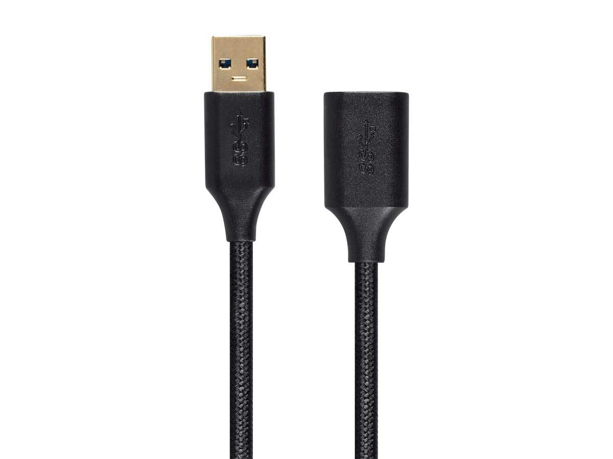 Mono USB 3.0 A Male to A Female Premium Extension Cable 6ft
