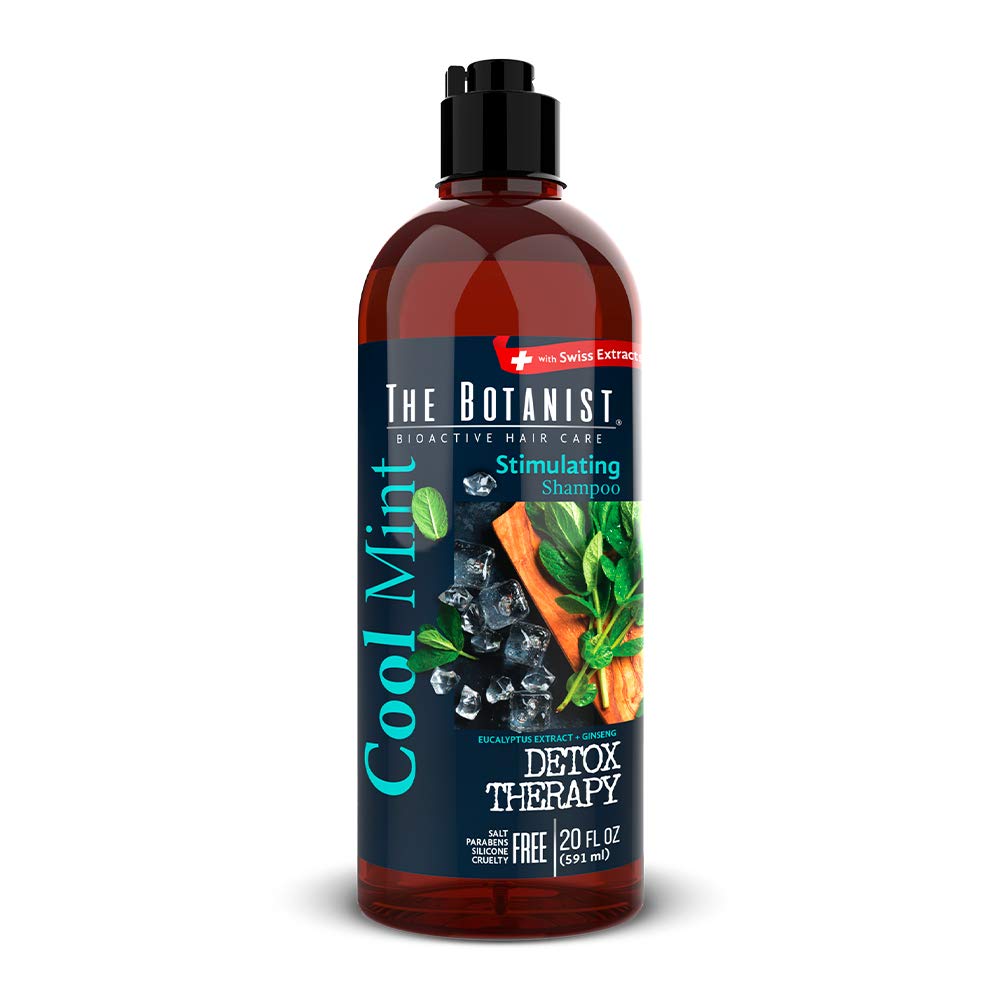 THE BOTANIST Jabón Líquido Antibacterial Lavanda+Menta 400 Ml + Shampoo Menta Fresca 591 Ml, Paquete De 2, 1 Ml, 400 Ml