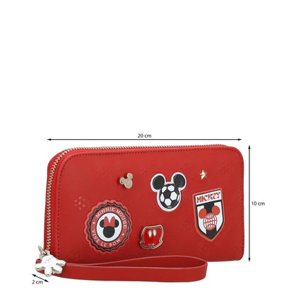W Capsule Mickey Cartera para Mujer Rojo HBDONNER33CW