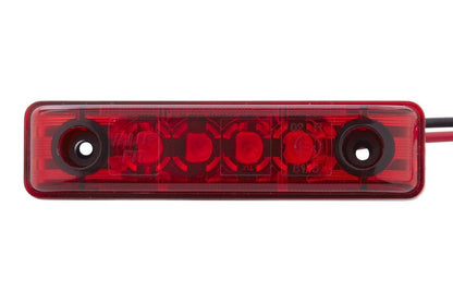 HELLA 357010111 Value Fit LUZ DE POSICIÓN Rec LED 24 V 65x16x11 Roj/HVF LUZ DE POS Rec LED 24 V 65x16x11 Roj