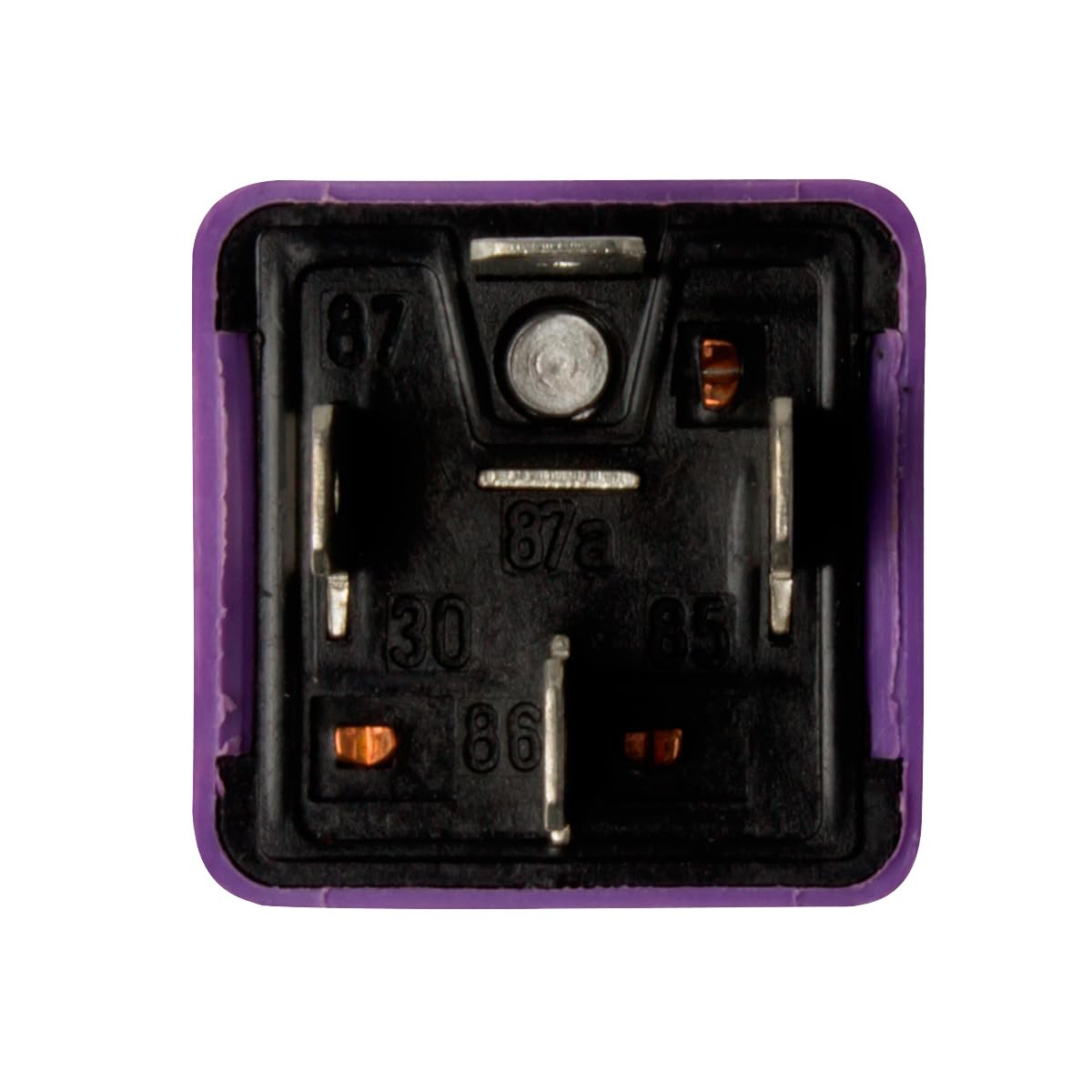 DNI Relevador de Bomba de Gasolina 30A 4 Terminales Morado para Cadillac/Zafira/Chevy/Corsa/Vectra/Aveo, RY-366