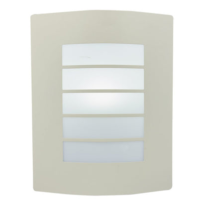 Tecnolite - Lámpara de Pared para Exteriores, Color Satinado, Base E27, 100 - 240 Volts