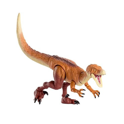 Jurassic World Hammond Collection Dinosaurio de Juguete Ornitholestes 8+ | Figura de dinosaurio de alta calidad con ojos realistas, 18 puntos de articulación y garras intercambiables, JKM91