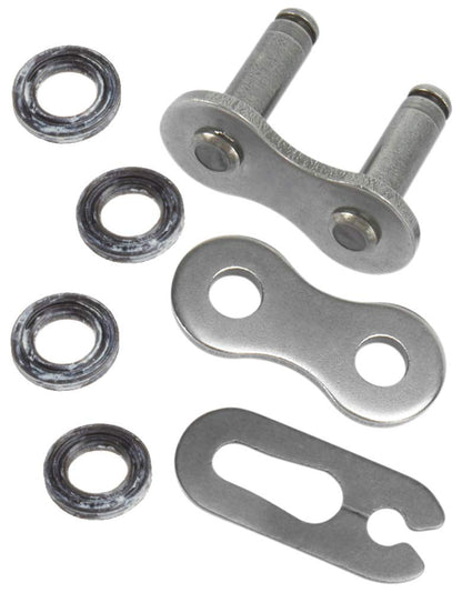 JT Chain JTC525X1R3SL (Serie 525) Enlace de conexión tipo clip de anillo en X de acero negro - Clip Type Connecting Link - Acero negro