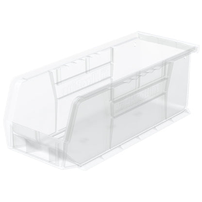 Akro-mils 30224 11-inch por 4-inch por 4-inch de almacenamiento de plástico apilables para colgar Akro papelera, Berry, Paquete de 12