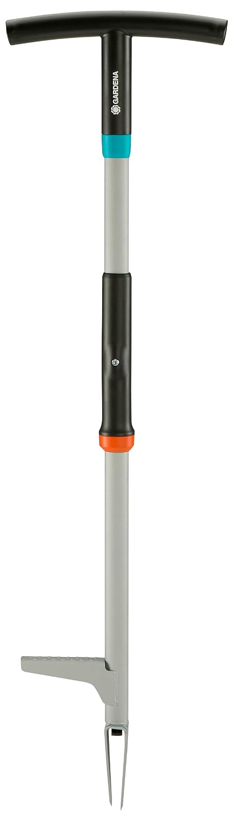 Gardena 03518 Herramienta para Quitar Malezas con Eyector Integrado y Mango Largo
