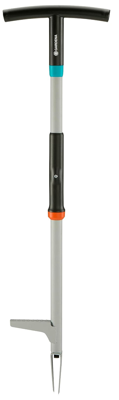 Gardena 03518 Herramienta para Quitar Malezas con Eyector Integrado y Mango Largo