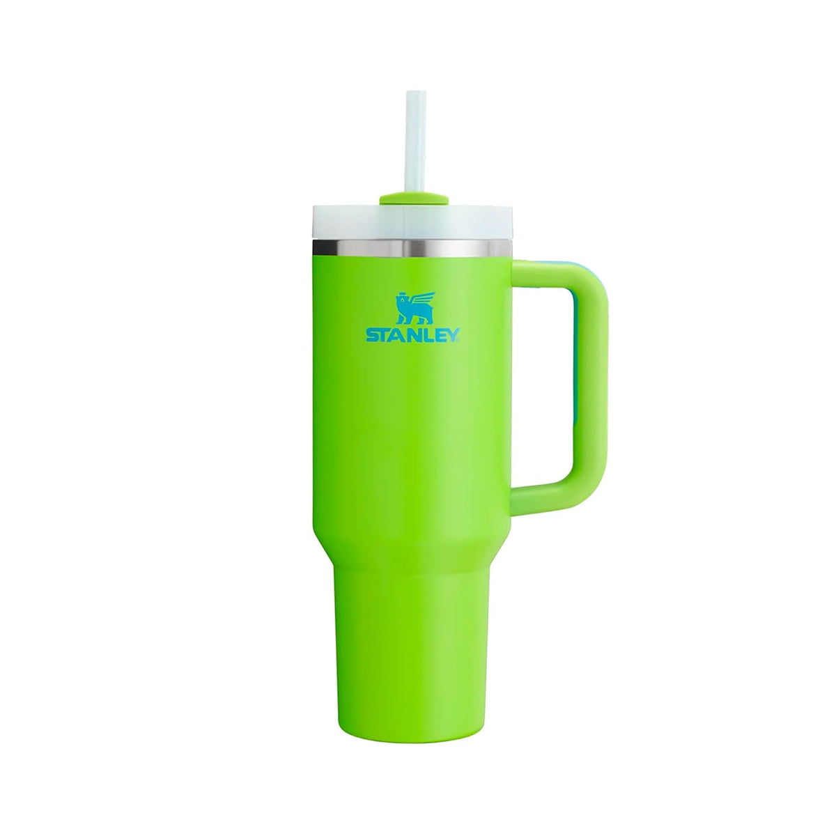 Stanley Quencher H2.0 Termo de Acero Inoxidable con Popote 1.18 L - Brightlime