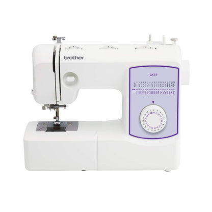 BROTHER - Máquina de coser GX37, ligera y con todas las funciones, con 37 puntadas integradas y ojal de tamaño automático de 1 paso