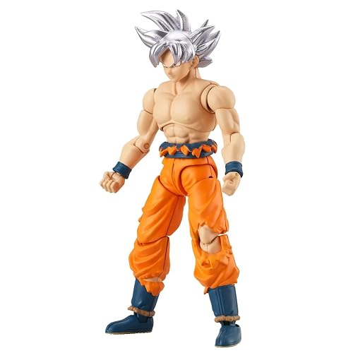 Dragon Ball Super Goku Ultra Instinct Silver Dragon Ball Evolve Figura de 5", Goku Ultra Instinct Plata