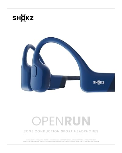 SHOKZ Audífonos de Conducción Ósea Openrun (S803BL) Bluetooth - Azul
