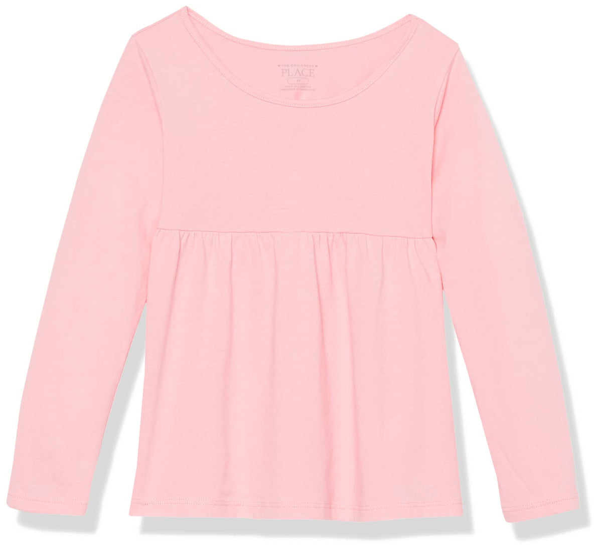The Children's Place Y Camisa de Moda de Manga Larga para niñas pequeñas Camisa para Bebé-Niñas