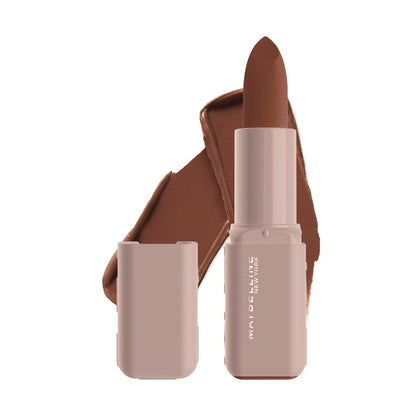 Maybelline Serum Lipstick Labial en Barra Hidratante, Tono Make It Work - Mate Avenue A