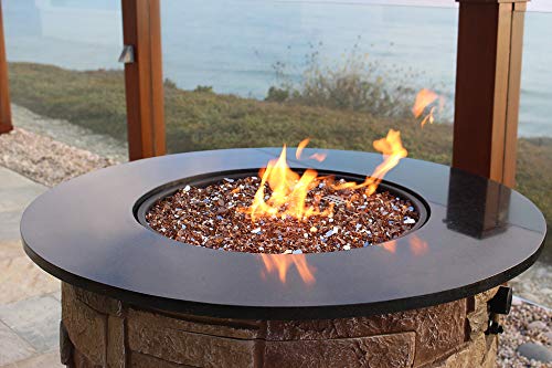 Hiland Cristal de Fuego Reflectante, 10 Libras, Cobre