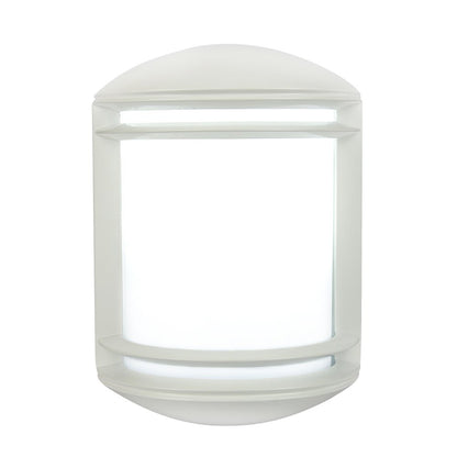 Tecnolite - Lámpara Exterior Urbino para Sobreponer en Muro y Pared de Color Satinado. Potencia 60 W, Base E27, Protección IP44 a Prueba de Polvo y Agua